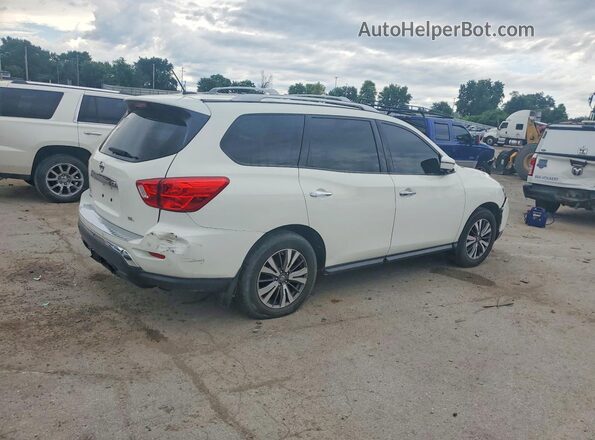 5N1DR2MN2HC635073 2017 NISSAN PATHFINDER White Передня права чверть