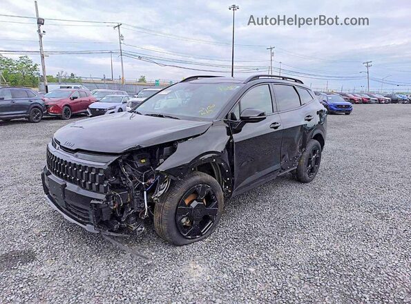 5XYK6CDF2TG331863 2026 KIA SPORTAGE Black Rear left