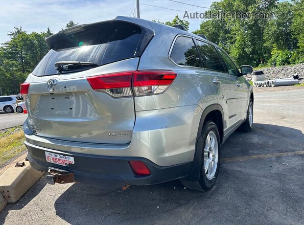 5TDBZRFH4JS906070 2018 TOYOTA HIGHLANDER Gray წინა მარჯვენა