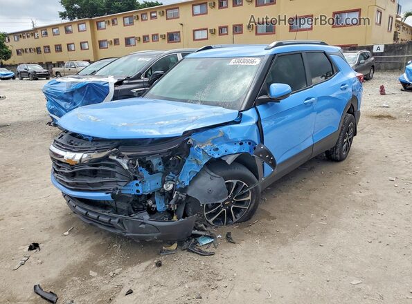 KL79MPSL7RB107833 2024 CHEVROLET TRAILBLAZER Blue უკანა მარცხენა