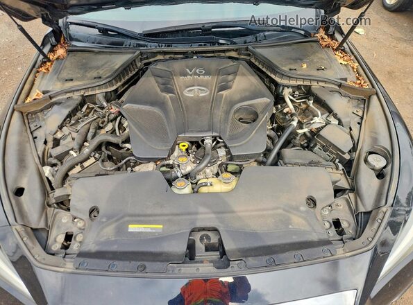 JN1EV7AR2KM550344 2019 INFINITI Q50 Black Շարժիչի բաժամունքի տեսք