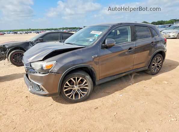 JA4AP3AU4JZ031004 2018 MITSUBISHI OUTLANDER Gray Հետևի ձախ
