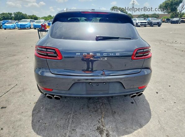 WP1AB2A51HLB14120 2017 PORSCHE MACAN Gray Front interior view