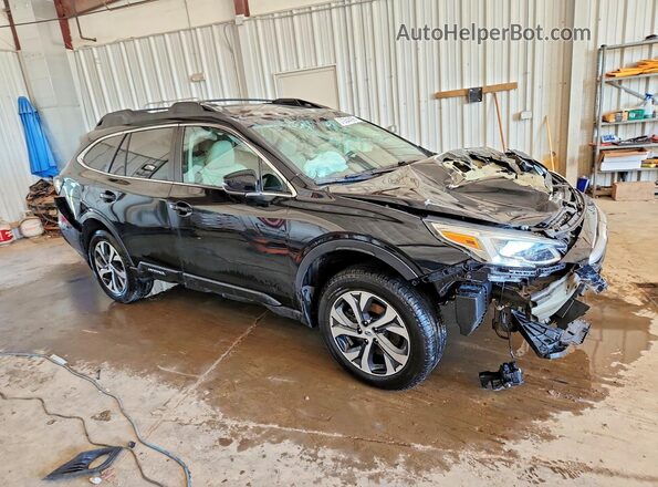 4S4BTANC0L3157342 2020 SUBARU OUTBACK Black Передня права чверть