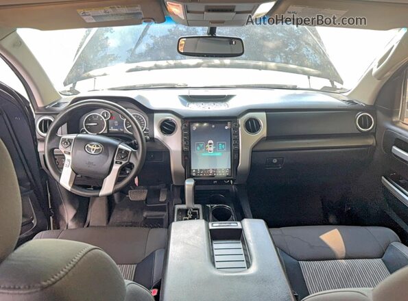 5TFEM5F10GX102441 2016 TOYOTA TUNDRA Серый Вид задних сидений