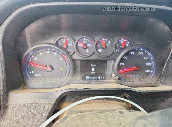 3GCNYAEF9LG322346 2020 CHEVROLET SILVERADO White უკანა სავარძლების ხედი
