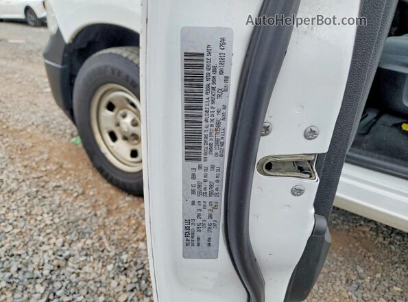 1C6RR6FT7KS540641 2019 RAM 1500 White VIN կոդի պիտակի տեսք