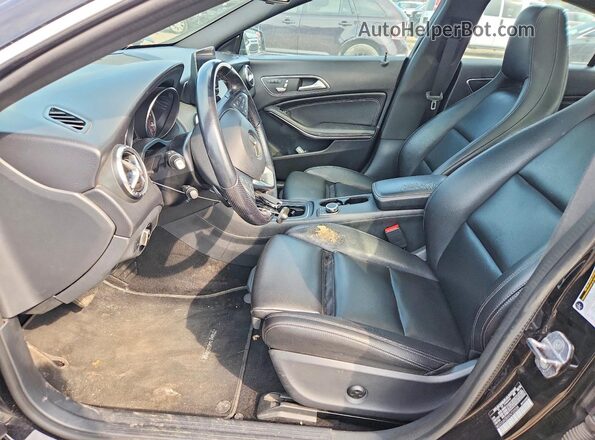 WDDSJ4GBXKN722558 2019 MERCEDES-BENZ CLA-CLASS Black წინა პანელის ხედი