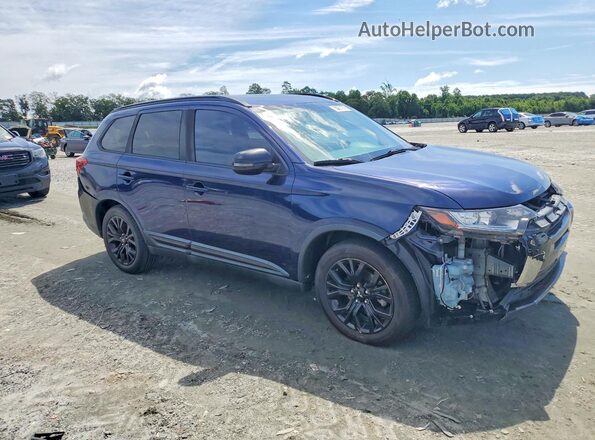 JA4AD3A3XJZ022565 2018 MITSUBISHI OUTLANDER Blue Widok z przodu