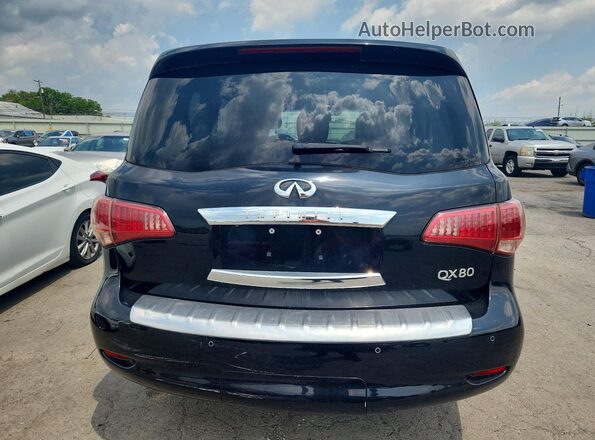 JN8AZ2NC2G9400970 2016 INFINITI QX80 Black Front interior view