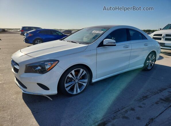 WDDSJ4EB3HN428091 2017 MERCEDES-BENZ CLA-CLASS White Trasero izquierdo