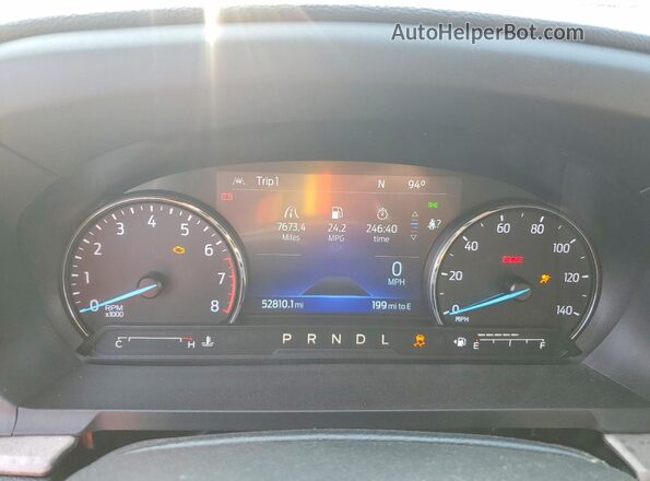 1FMSK7DH1RGA28854 2024 FORD EXPLORER Black Vista de los asientos traseros