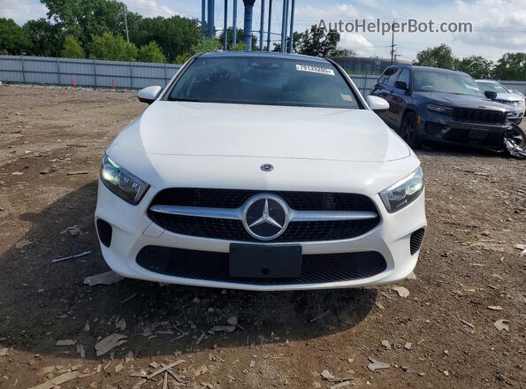 WDD3G4EB0KW001892 2019 MERCEDES-BENZ A-CLASS White Rear view