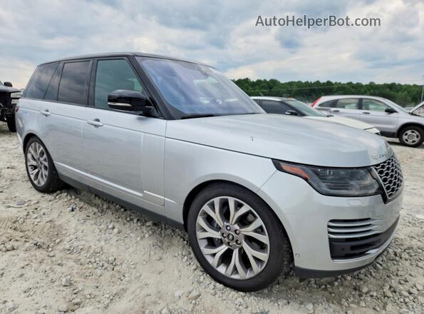 SALGS2SV3KA561361 2019 LAND ROVER RANGE Silver Передня права чверть