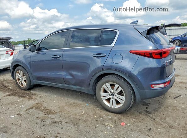 KNDPM3AC5J7484012 2018 KIA SPORTAGE Blue Tył prawy