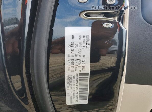 2C4RC1DGXHR502219 2017 CHRYSLER PACIFICA Black Widok wnętrza 360 stopni