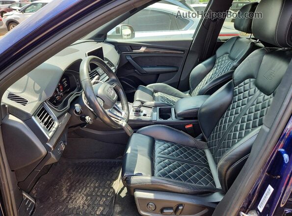 WA1A4AFY6J2028901 2018 AUDI SQ5 Black Առջևի վահանակի տեսք