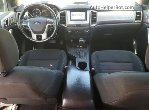 1FTER4EH1KLA86695 2019 FORD RANGER Blue წინა პანელის ხედი