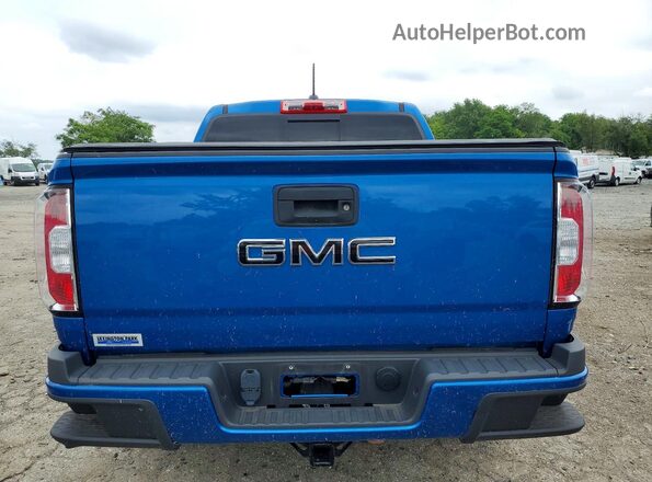 1GTG5CEN2N1164681 2022 GMC CANYON Синий Вид салона спереди