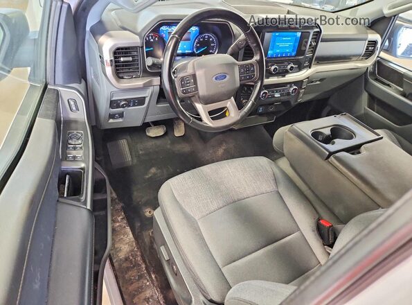 1FTFX1E5XMKF14531 2021 FORD F150 Белый Вид щитка приборов