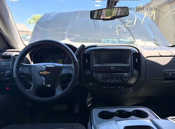 1GCRCNEC8HZ356525 2017 CHEVROLET SILVERADO Black Widok tylnych siedzeń
