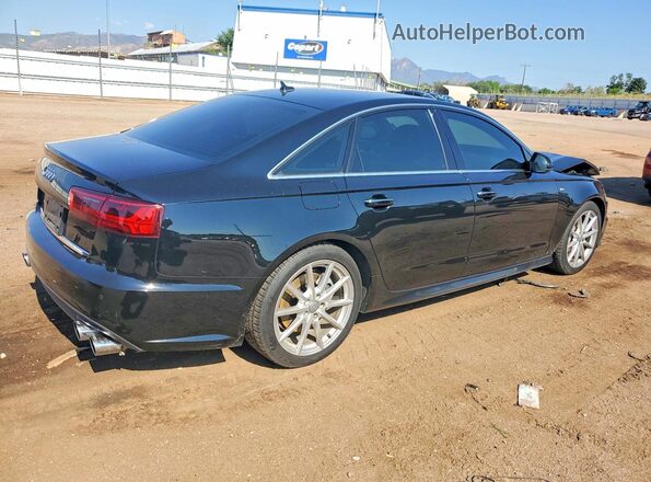 WAUC8AFC5JN047068 2018 AUDI A6 Black Przód prawy