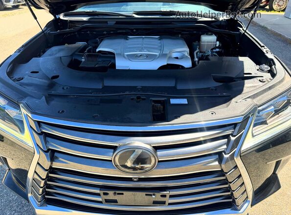 JTJHY7AX3J4266006 2018 LEXUS LX Black Dashboard view
