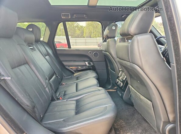 SALGS2EF3GA262996 2016 LAND ROVER RANGE Silver Вид задньої частини салону