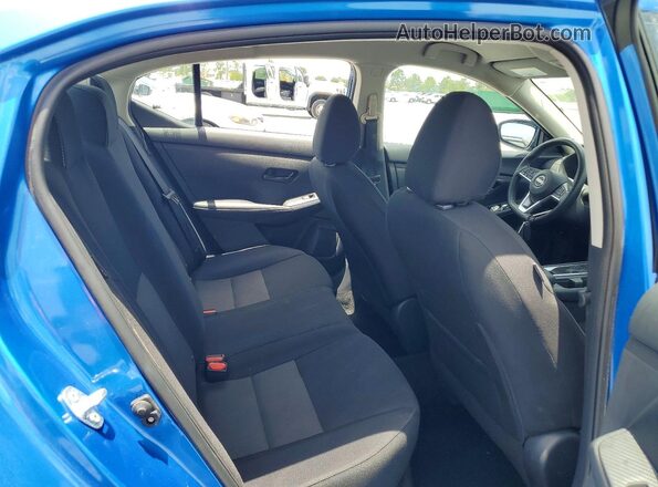 3N1AB8CV6SY311450 2025 NISSAN SENTRA Blue Widok wnętrza z tyłu