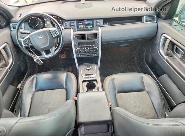 SALCP2BG2HH650145 2017 LAND ROVER DISCOVERY Silver Вид щитка приладів