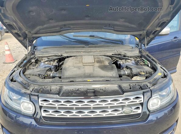 SALWR2VF0GA546982 2016 LAND ROVER RANGE Blue Vista de la etiqueta del VIN