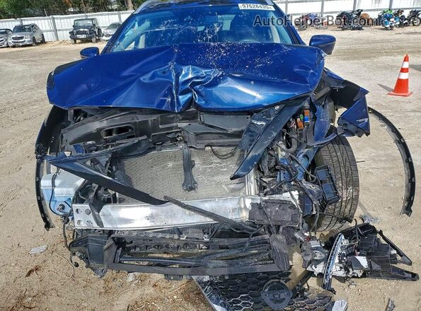 5N1AZ2DS0LN153823 2020 NISSAN MURANO Blue VIN կոդի պիտակի տեսք