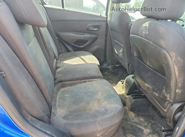 KL7CJKSB2GB757059 2016 CHEVROLET TRAX Blue Widok komory silnika