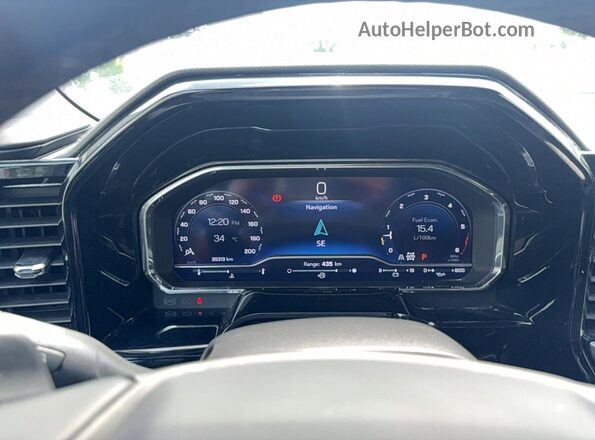 3GCUKFE88SG234950 2025 CHEVROLET SILVERADO White Instrument cluster view