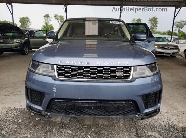SALWR2RV9JA189536 2018 LAND ROVER RANGE Blue Vista trasera