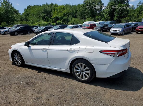 4T1B11HK0JU641494 2018 TOYOTA CAMRY White Trasero derecho
