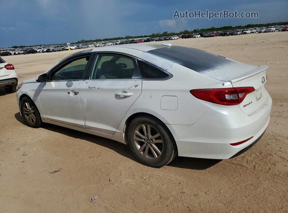 5NPE24AF2GH386301 2016 HYUNDAI SONATA White Հետևի աջ