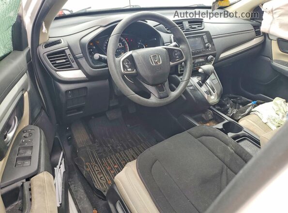 2HKRW6H38JH230638 2018 HONDA CR-V White Instrument cluster view