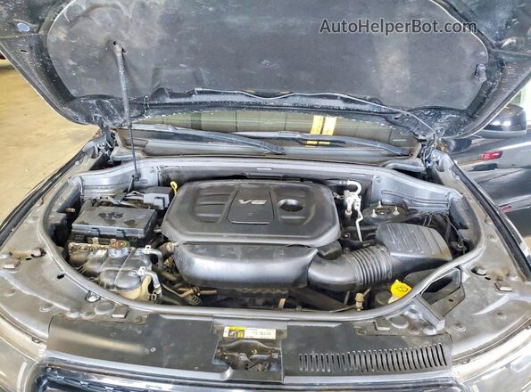 1C4RDHAG8JC205457 2018 DODGE DURANGO Черный Вид подкапотного пространства