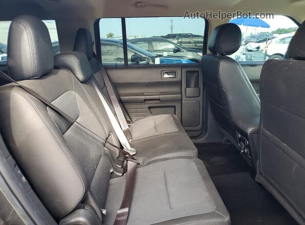 2FMGK5B86KBA17780 2019 FORD FLEX Gray Vista del compartimento del motor
