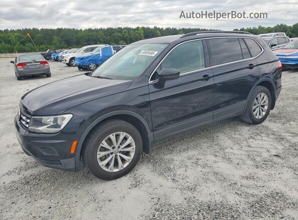 3VV2B7AX9KM036794 2019 VOLKSWAGEN TIGUAN Черный Задняя левая четверть