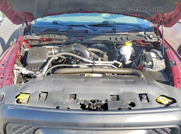 1C6RR7GT6LS142889 2020 RAM 1500 Красный Вид подкапотного пространства