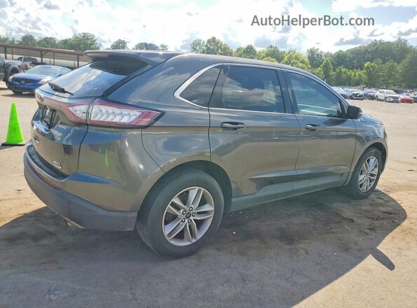 2FMPK3J94JBB64127 2018 FORD EDGE Gray Przód prawy