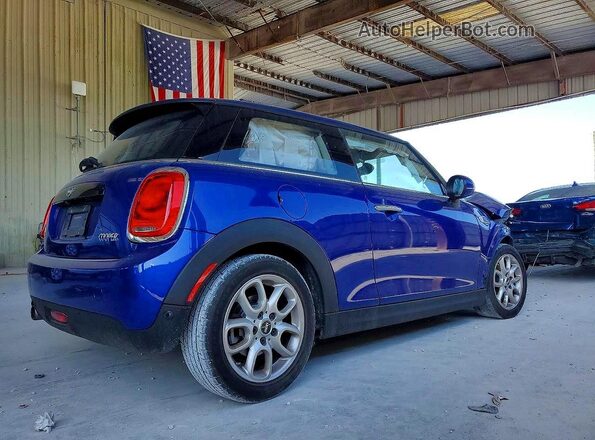 WMWXP5C52K2H29896 2019 MINI COOPER Синий Передняя правая четверть