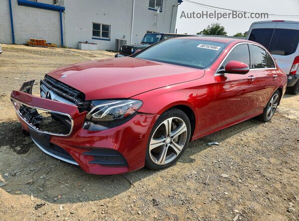 WDDZF4KB2HA193517 2017 MERCEDES-BENZ E Red Հետևի ձախ