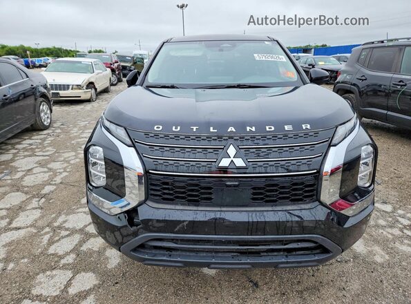 JA4J3TA80PZ020587 2023 MITSUBISHI OUTLANDER Black უკანა ხედი