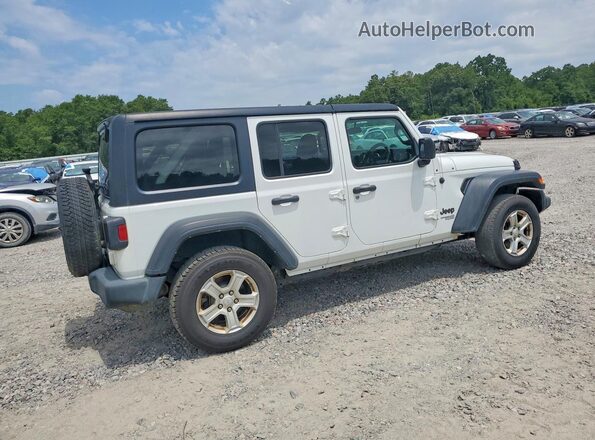 1C4HJXKN8MW672697 2021 JEEP WRANGLER White წინა მარჯვენა