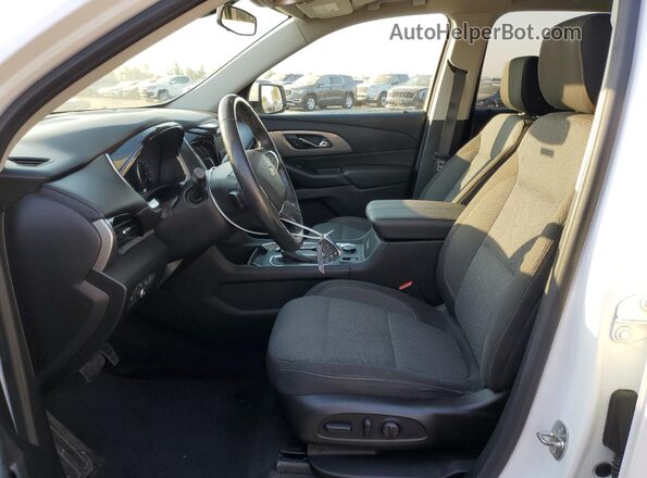 1GNERGKWXKJ124061 2019 CHEVROLET TRAVERSE White Widok deski rozdzielczej