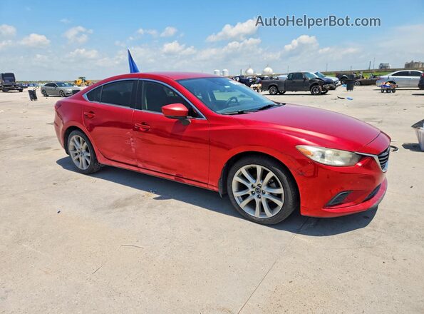 JM1GL1V5XH1146864 2017 MAZDA 6 Red Вид спереду