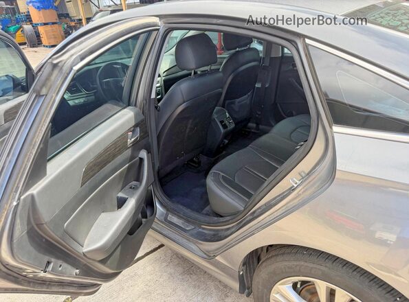 5NPE34AF8KH762375 2019 HYUNDAI SONATA Silver VIN sticker view
